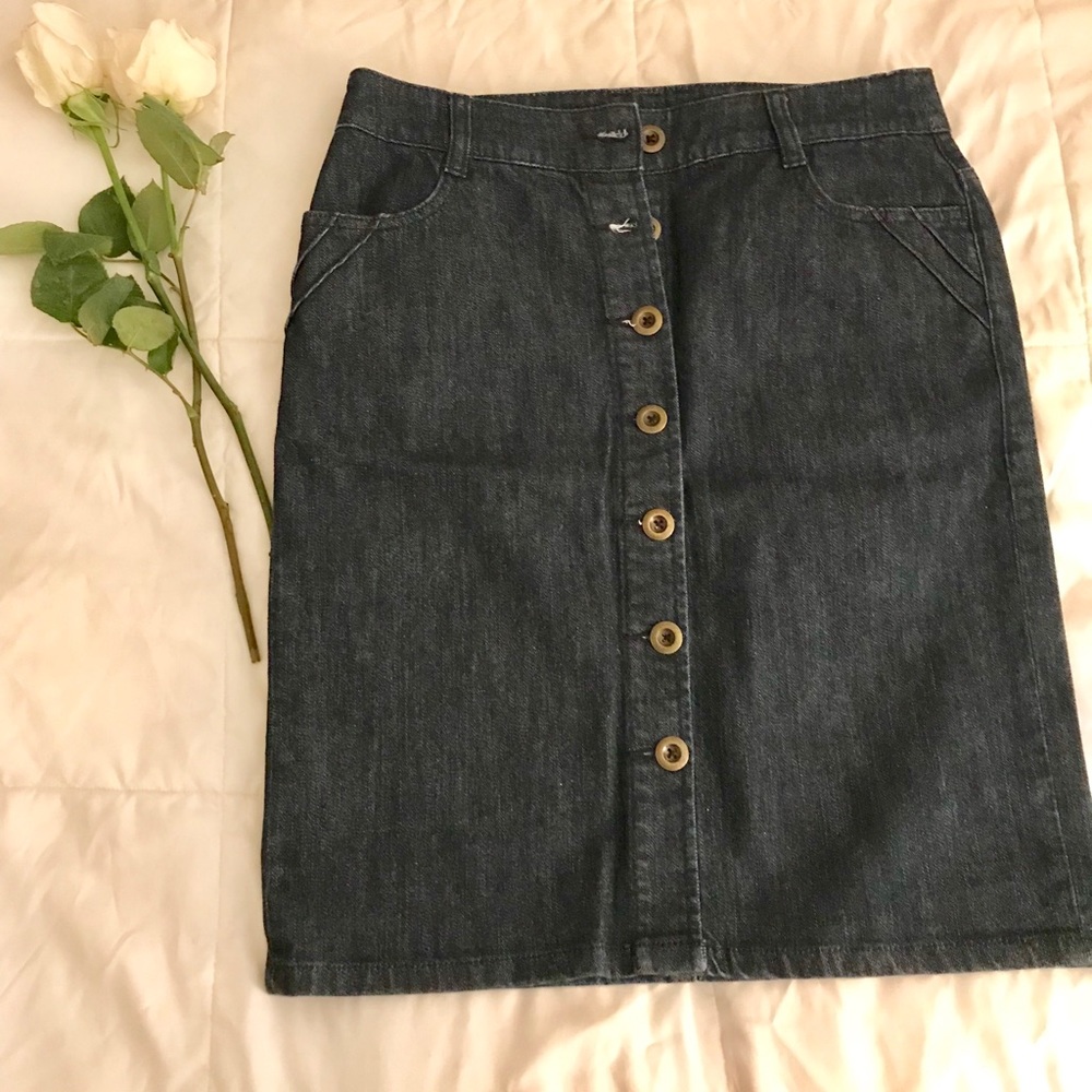 New York & Co denim skirt